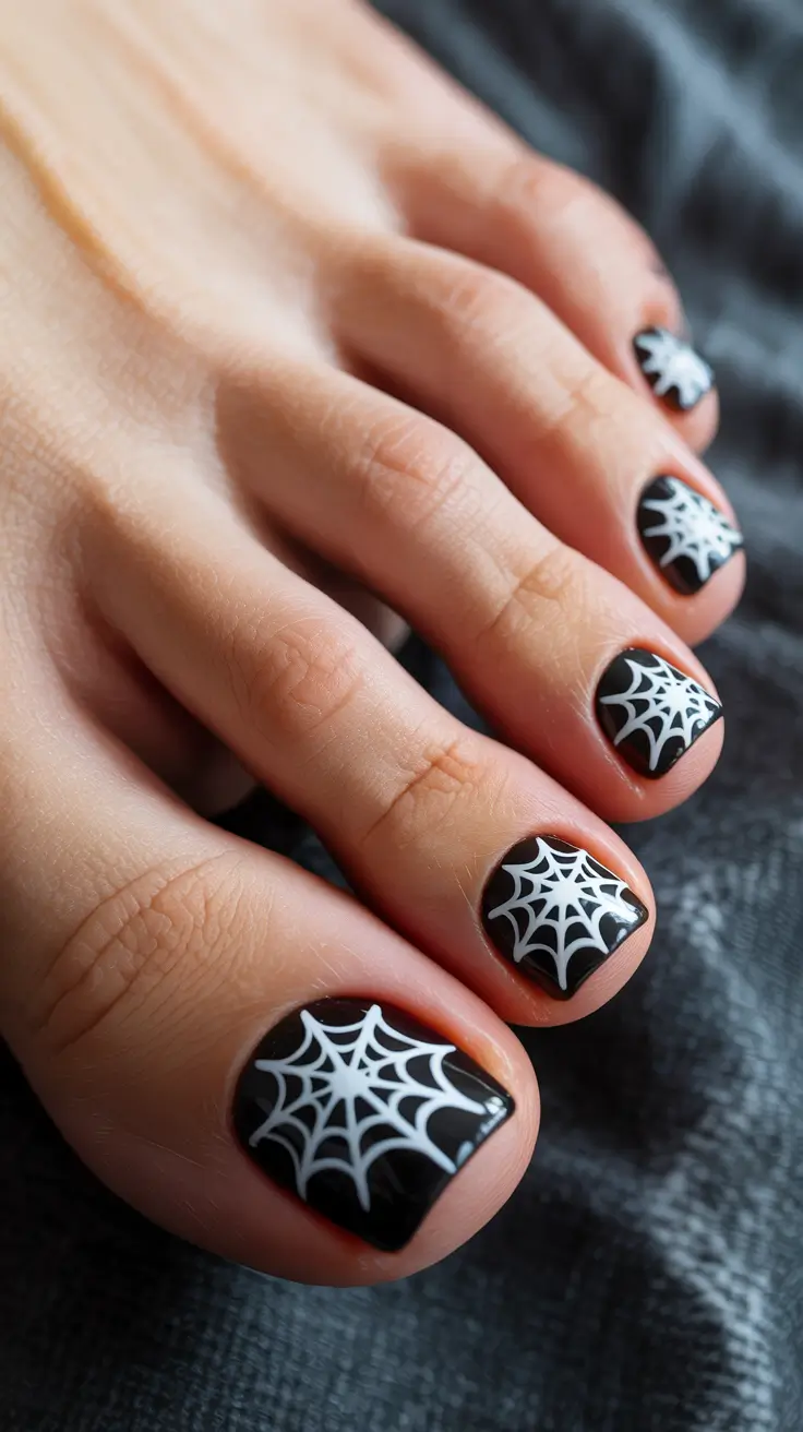 24 Fall Toe Nail Ideas for October 2025