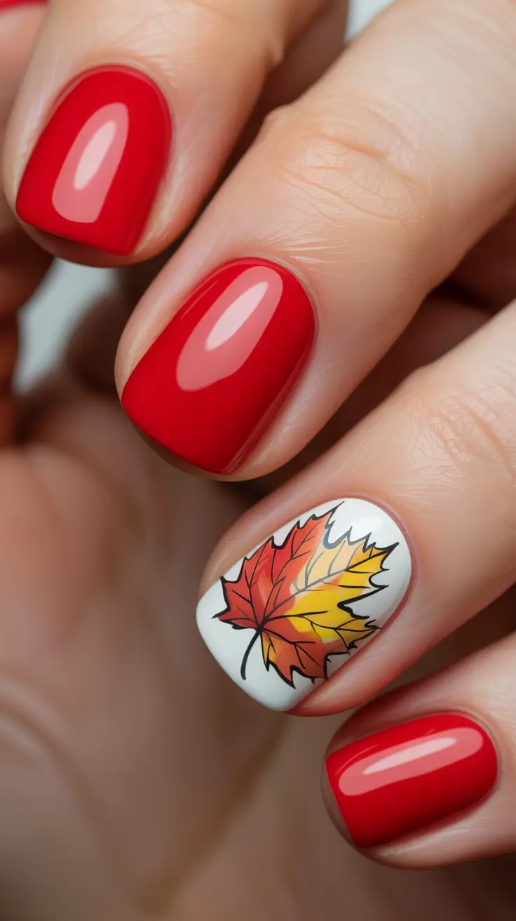 23 Round Fall Nails 2025 Designs to Try This Season