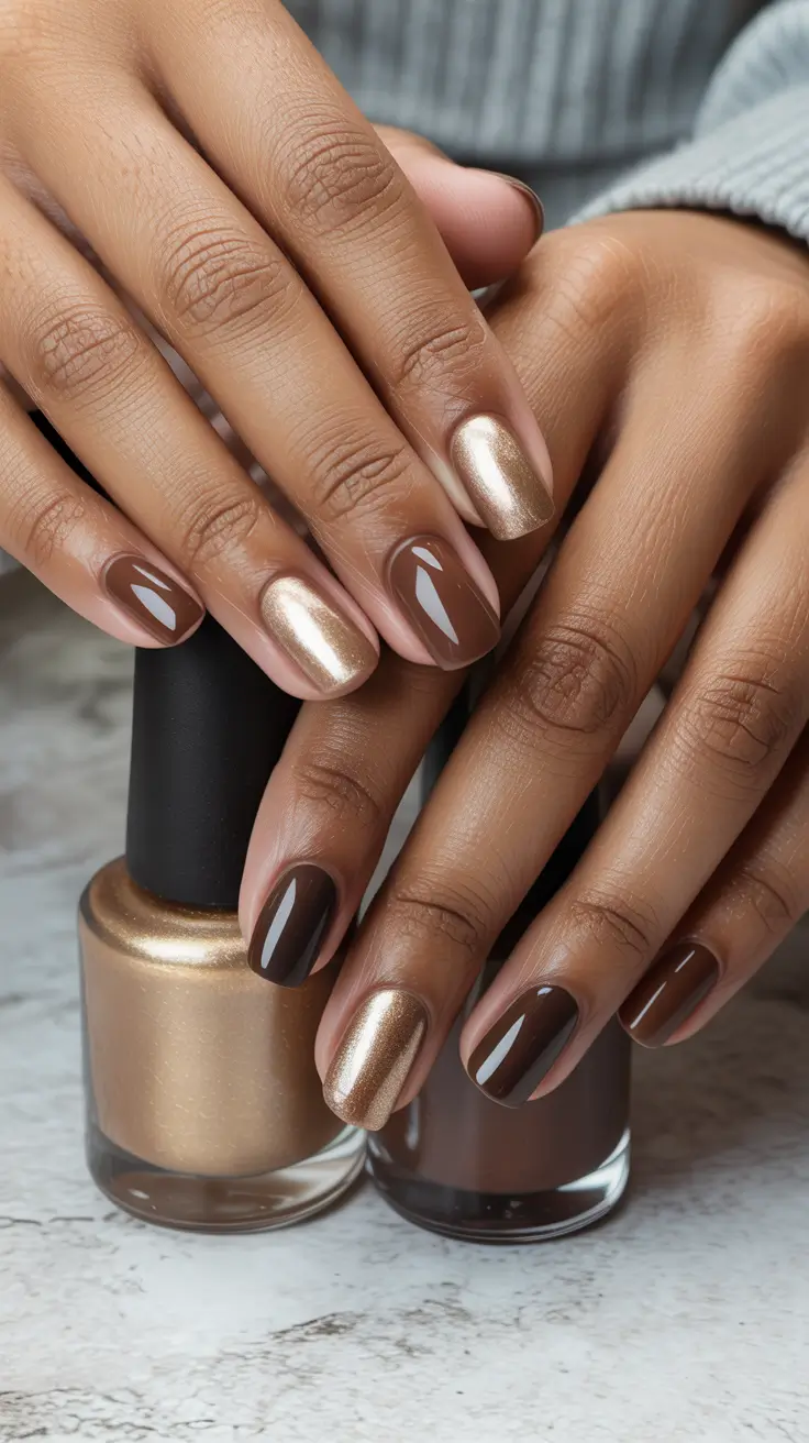 22 Fall Nail Colors for Brown Skin 2025 – Top Picks