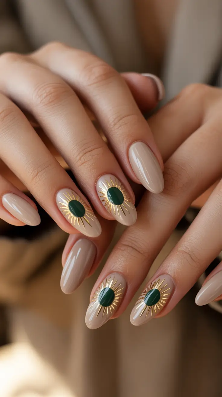 22 Stylish Fall Oval Shape Nail Designs 2025