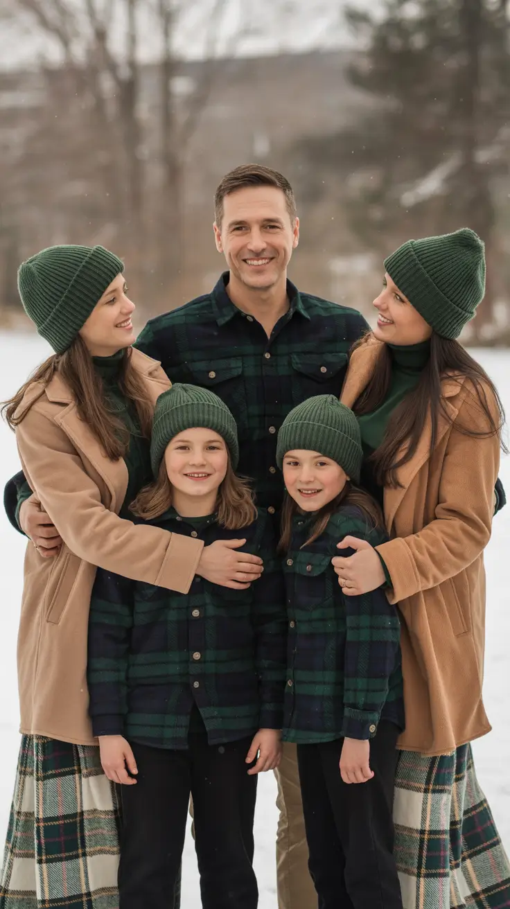 24 Family Photo Outfits Winter 2025–2026 for Cozy and Stylish Memories