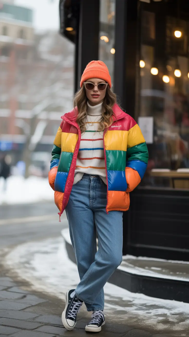 24 Winter Puffer Jacket Outfits 2025–2026 for Stylish and Cozy Looks