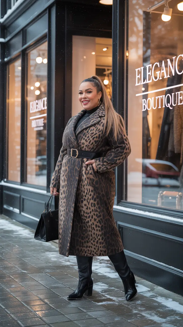24 Plus Size Winter Outfits 2025 – 2026 to Stay Chic and Cozy