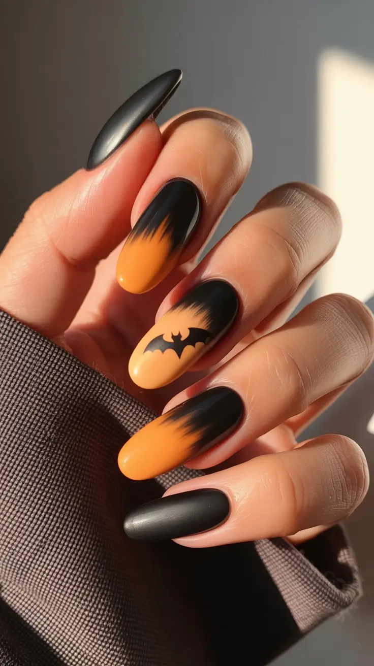 22 Stylish Fall Oval Shape Nail Designs 2025