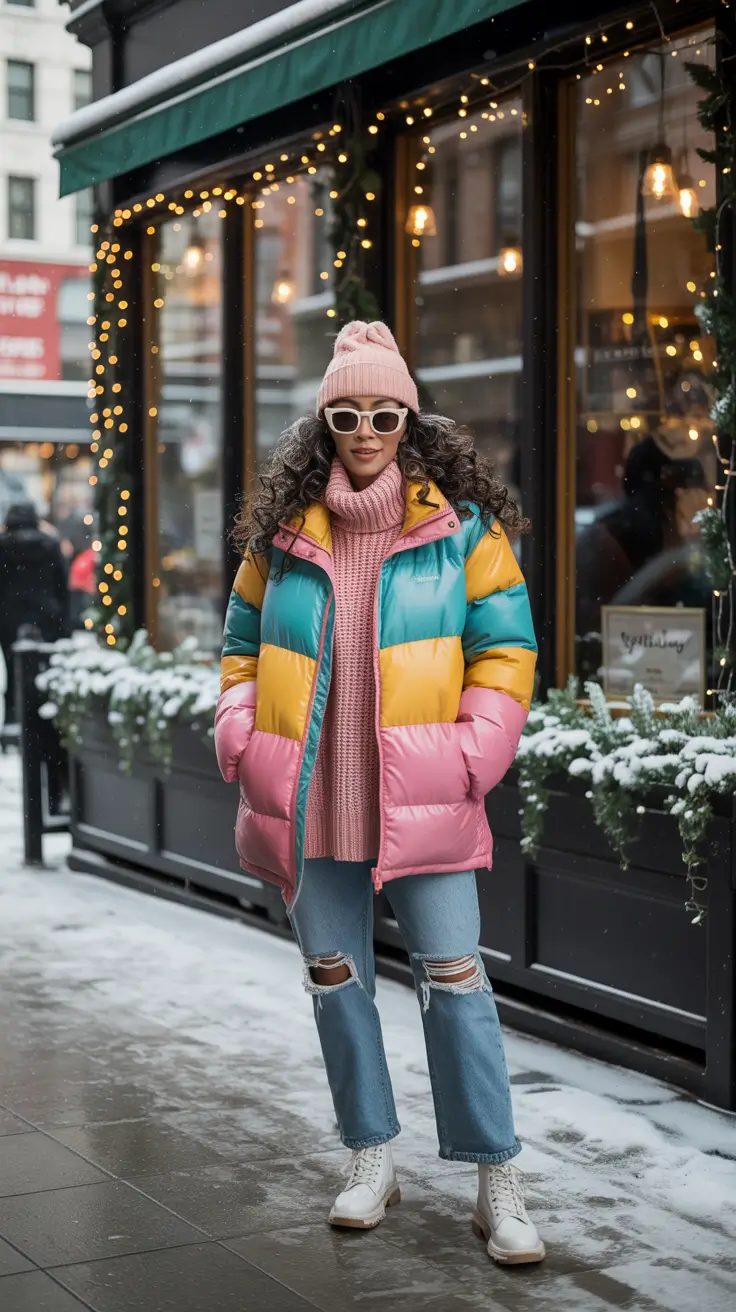 24 Winter Puffer Jacket Outfits 2025–2026 for Stylish and Cozy Looks