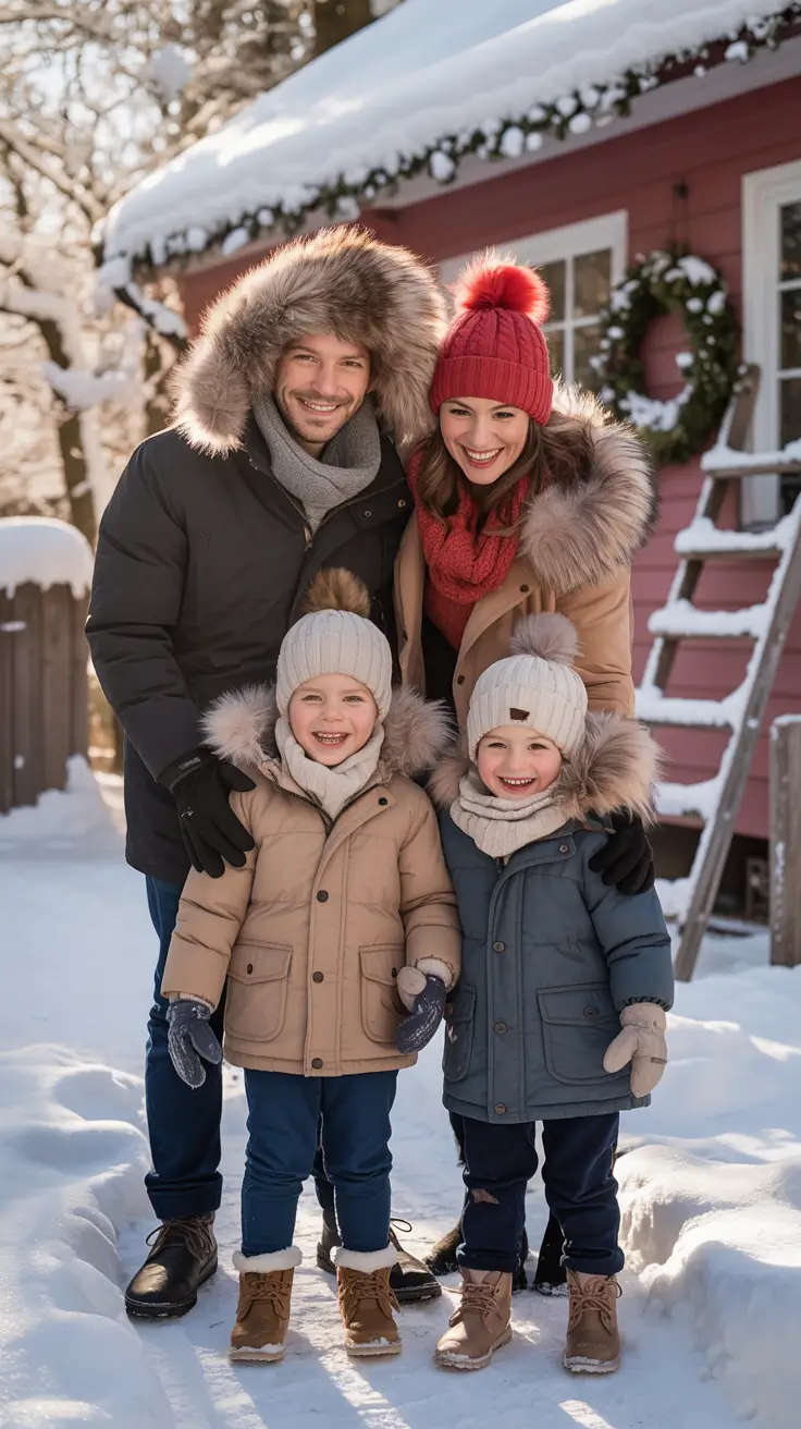 24 Family Photo Outfits Winter 2025–2026 for Cozy and Stylish Memories