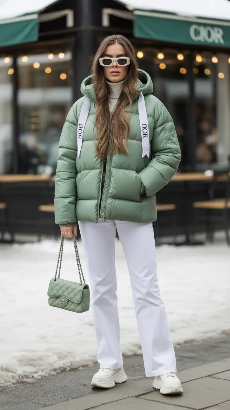24 Winter Puffer Jacket Outfits 2025–2026 for Stylish and Cozy Looks