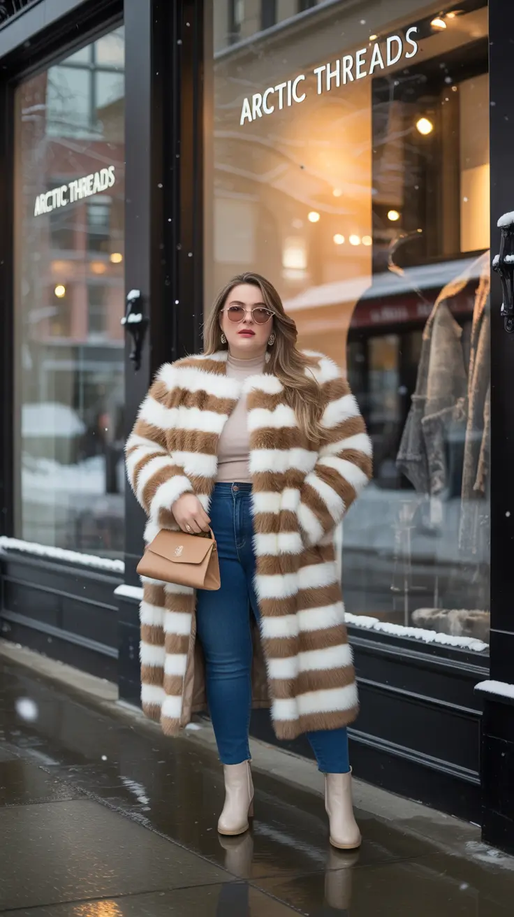 24 Plus Size Winter Outfits 2025 – 2026 to Stay Chic and Cozy