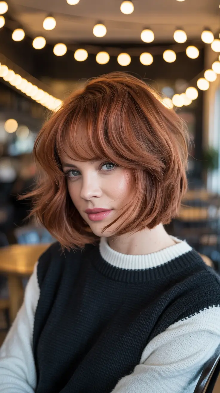 22 Winter Haircuts for Round Faces Ideas 2025/2026 to Refresh Your Look
