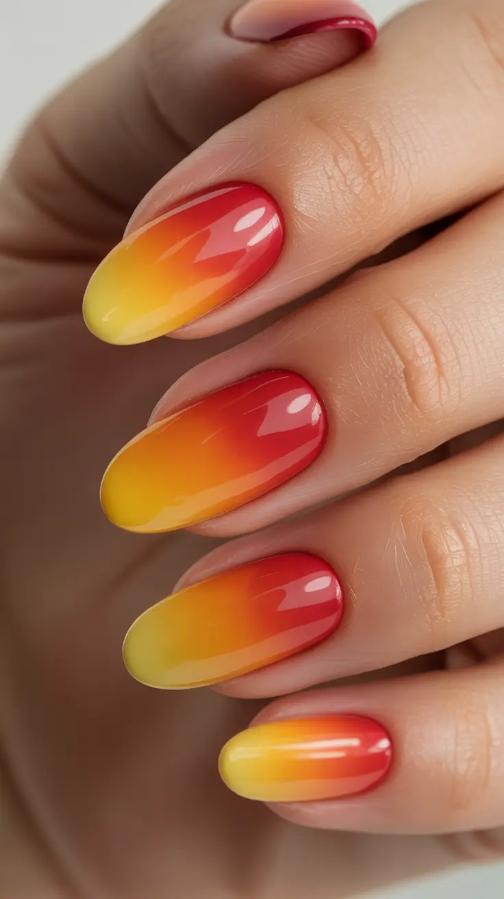 22 Stylish Fall Oval Shape Nail Designs 2025