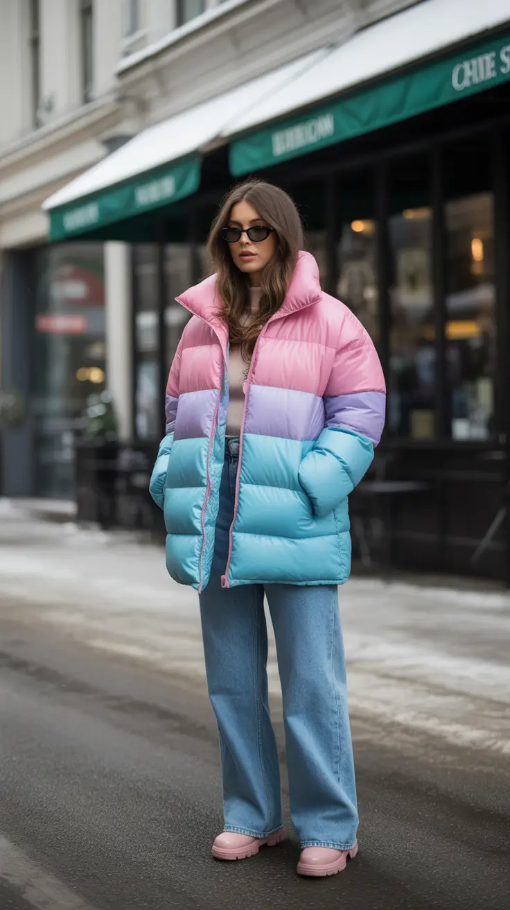 24 Winter Puffer Jacket Outfits 2025–2026 for Stylish and Cozy Looks