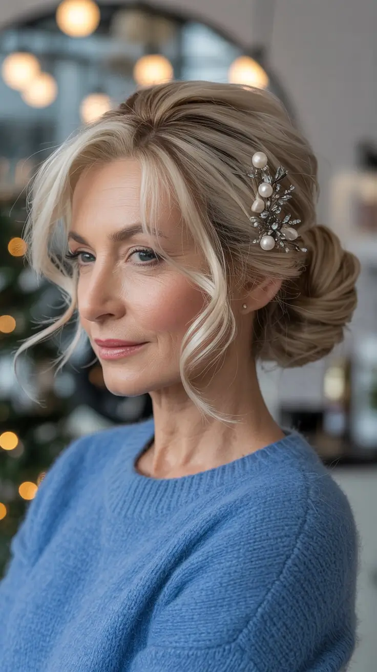 25 Winter Hairstyles & Hair Color 2025–2026 for Women Over 50