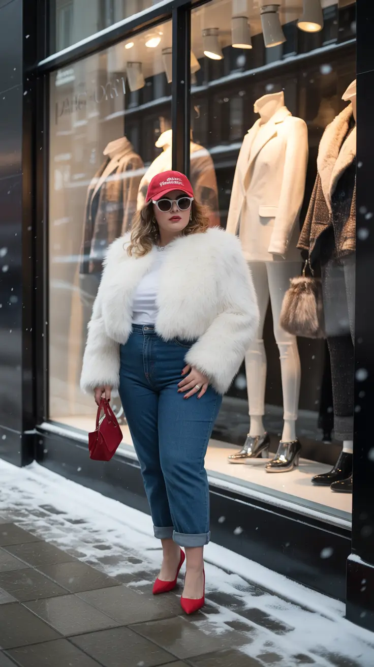24 Plus Size Winter Outfits 2025 – 2026 to Stay Chic and Cozy