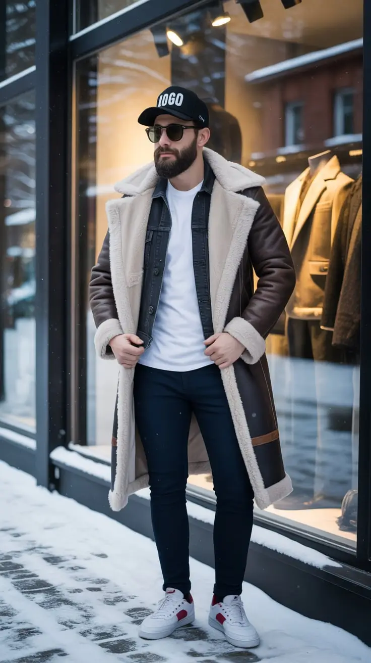 22 Winter Outfits Men Ideas 2025 – 2026 to Elevate Your Cold-Weather Style