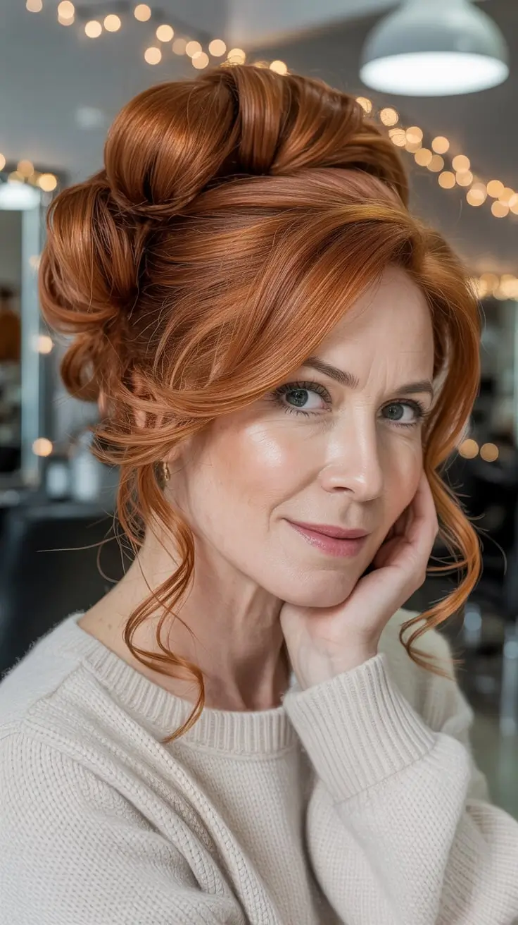 24 Winter Hairstyles & Color 2025–2026 for Women Over 40
