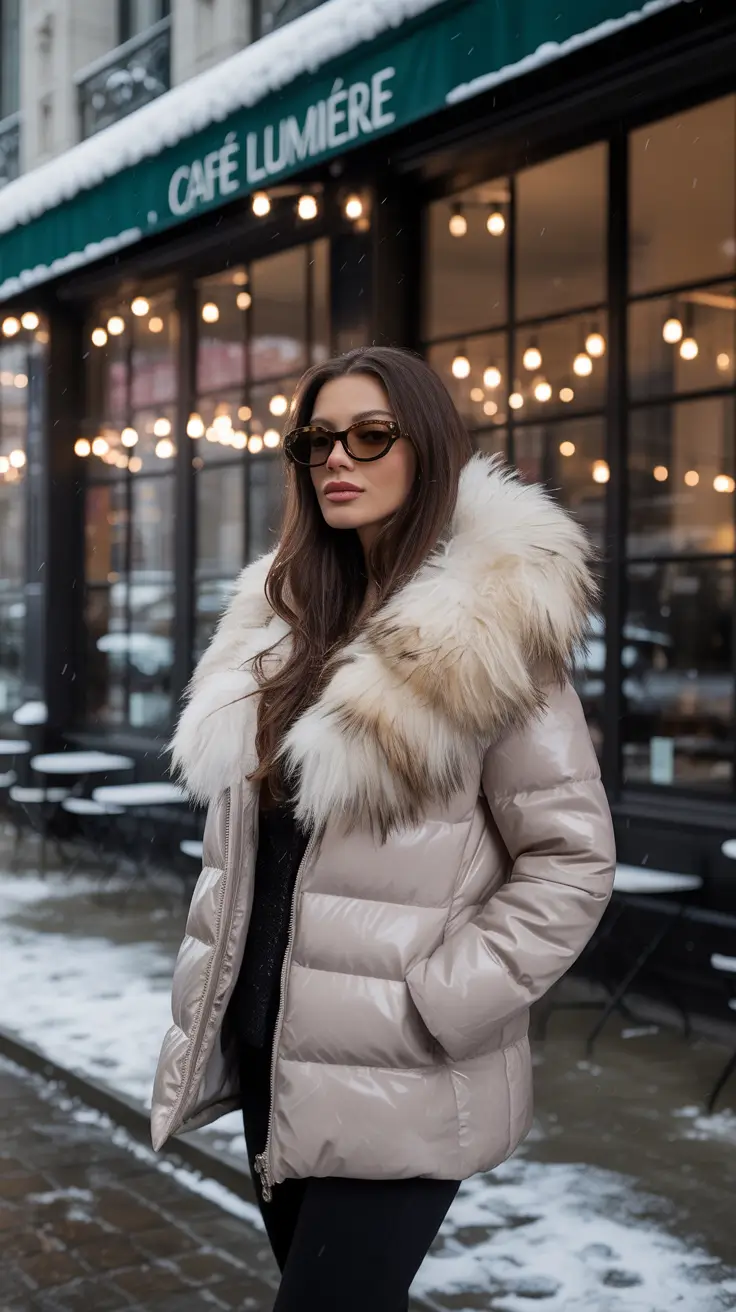 24 Winter Puffer Jacket Outfits 2025–2026 for Stylish and Cozy Looks