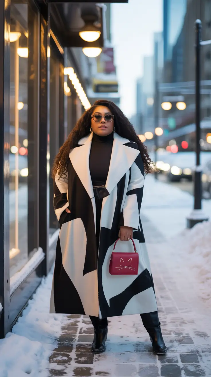 24 Plus Size Winter Outfits 2025 – 2026 to Stay Chic and Cozy