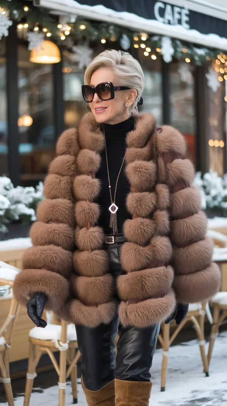 22 Outfits for Women Over 50 – Winter 2025/2026 to Stay Stylish and Warm