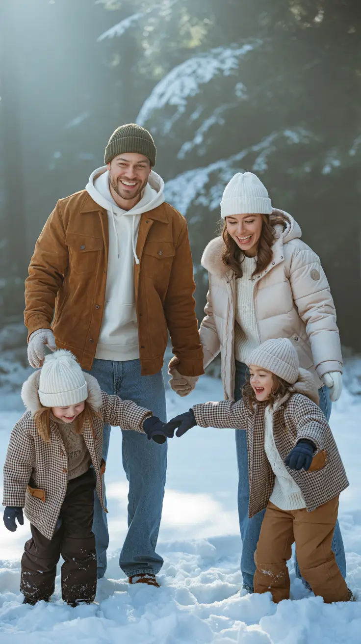 24 Family Photo Outfits Winter 2025–2026 for Cozy and Stylish Memories