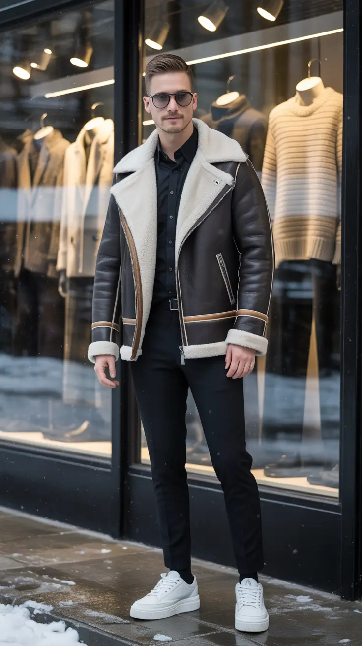 22 Winter Outfits Men Ideas 2025 – 2026 to Elevate Your Cold-Weather Style