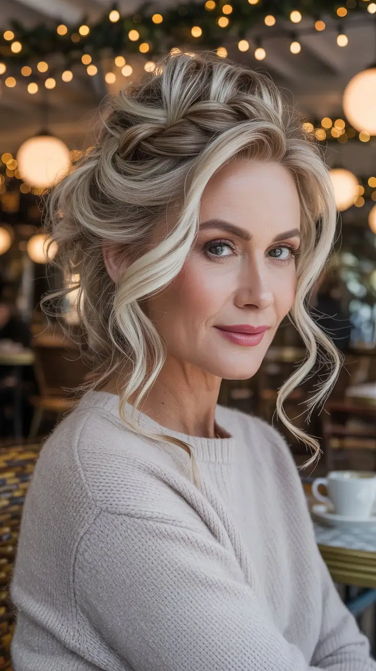 24 Winter Hairstyles & Color 2025–2026 for Women Over 40