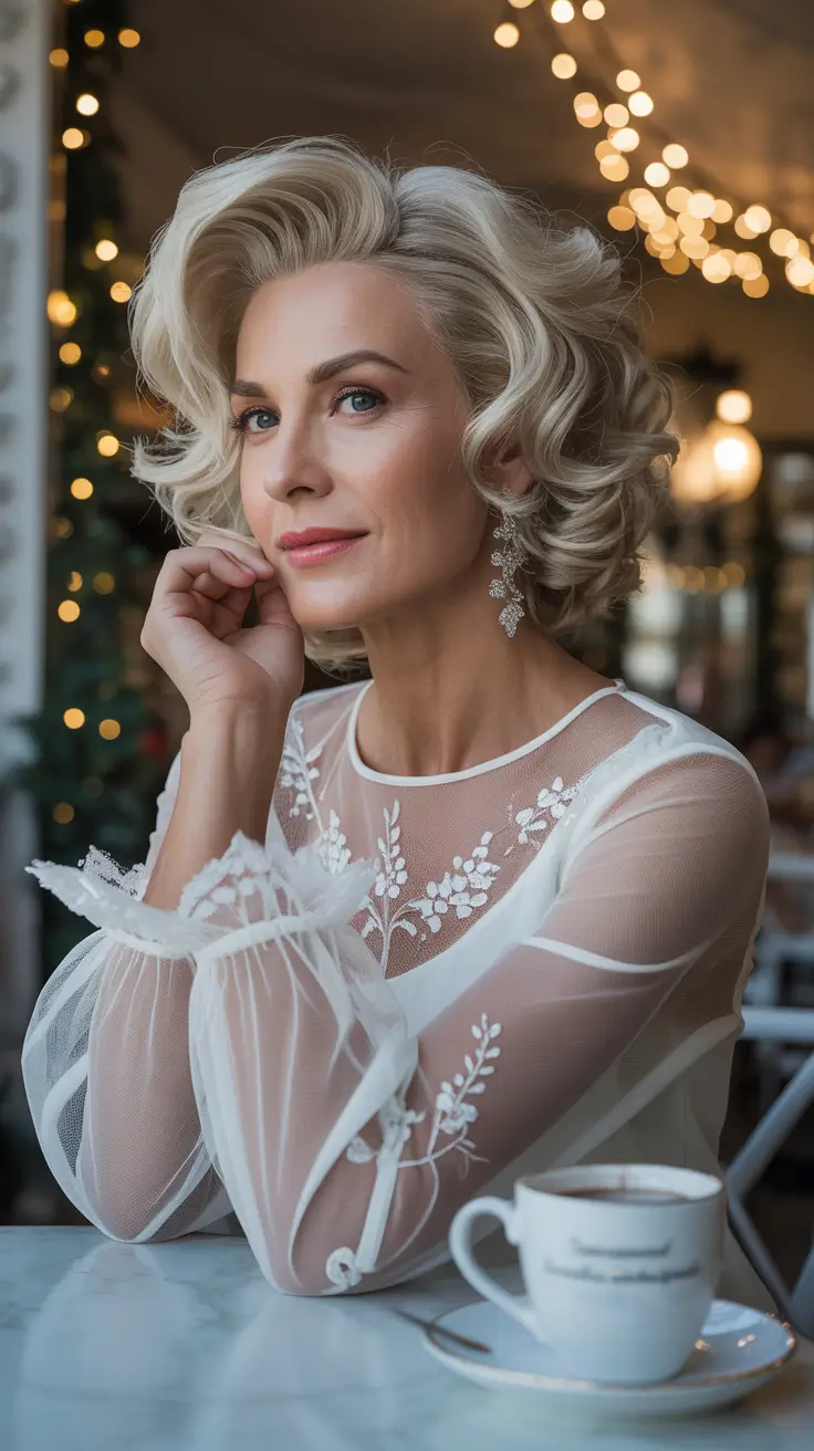 24 Winter Hairstyles & Color 2025–2026 for Women Over 40