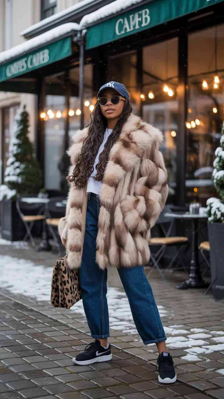 24 Black Girl Winter Outfits 2025–2026: Stylish Cold-Weather Looks to Try