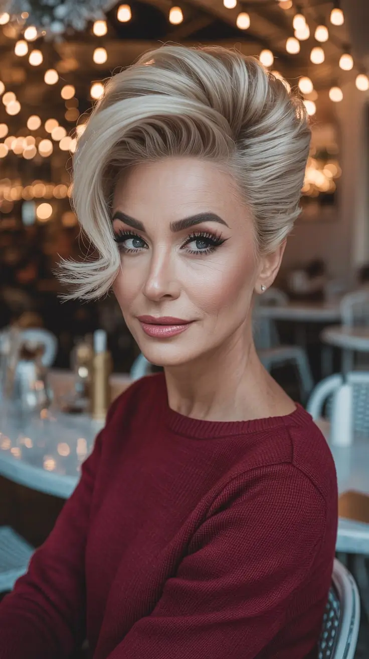 24 Winter Hairstyles & Color 2025–2026 for Women Over 40