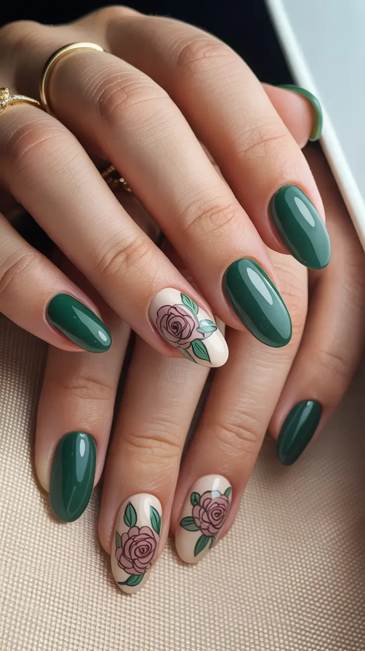 22 Stylish Fall Oval Shape Nail Designs 2025