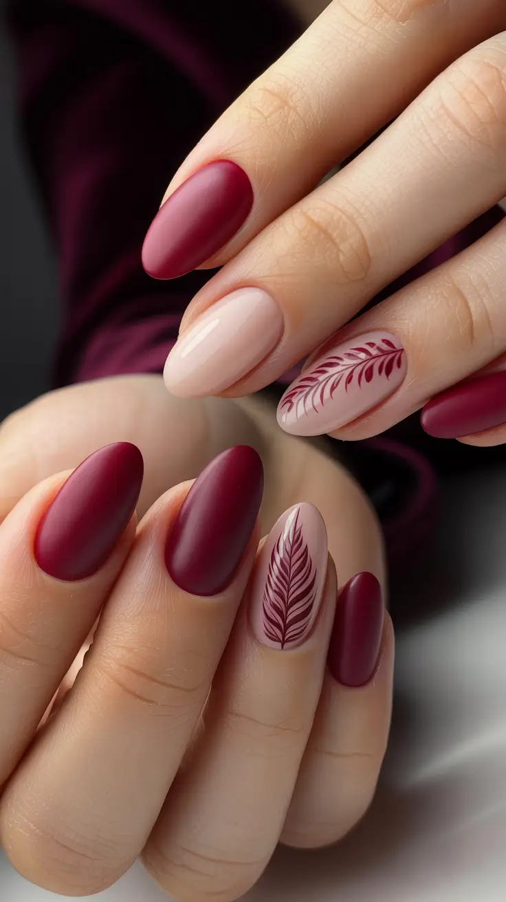 22 Stylish Fall Oval Shape Nail Designs 2025
