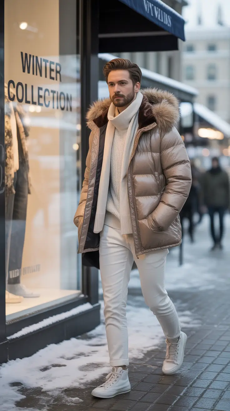 22 Winter Outfits Men Ideas 2025 – 2026 to Elevate Your Cold-Weather Style