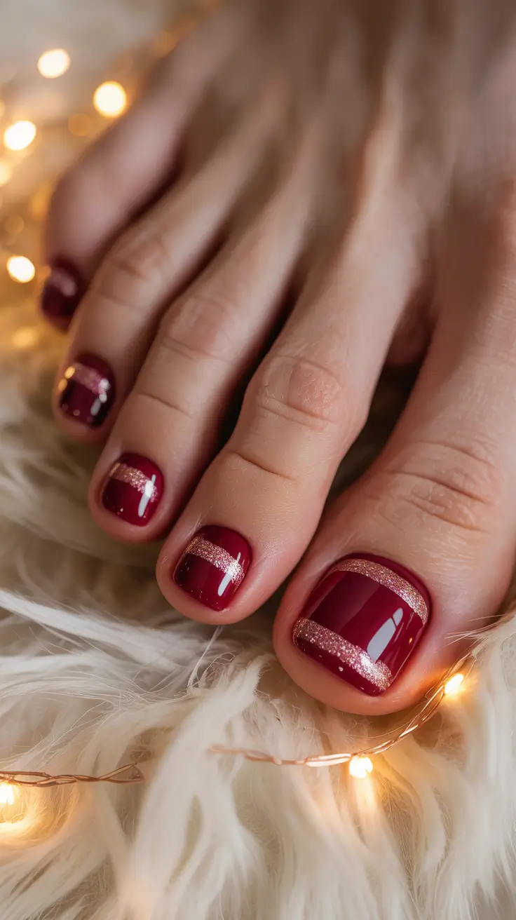 25 Winter Nails Toe Ideas 2025 – 2026 for Stylish Seasonal Pedicures