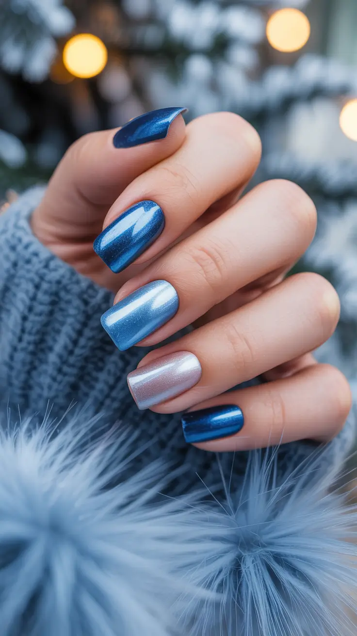 24 Blue Winter Nails 2025–2026: Chic Manicure Ideas for a Frosty Season