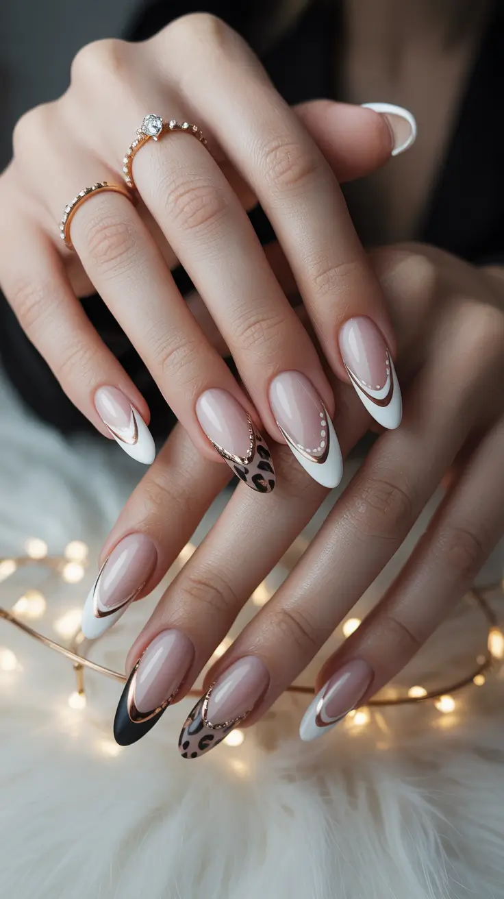 25 Winter French Tip Nails Ideas 2025–2026: Chic, Modern & Frost-Inspired Manicure Looks