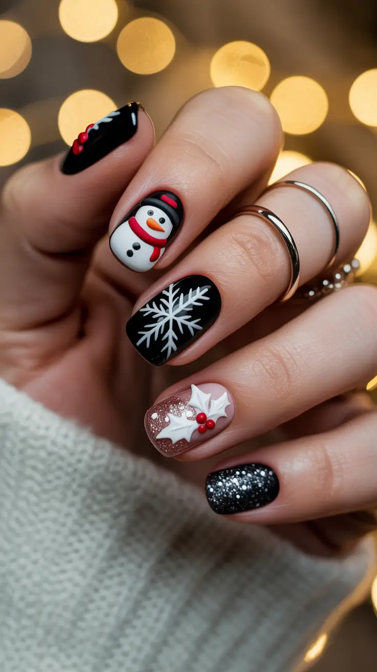 Chic in the Cold: 24 Short Winter Nail Designs & Colors to Warm Up 2025–2026