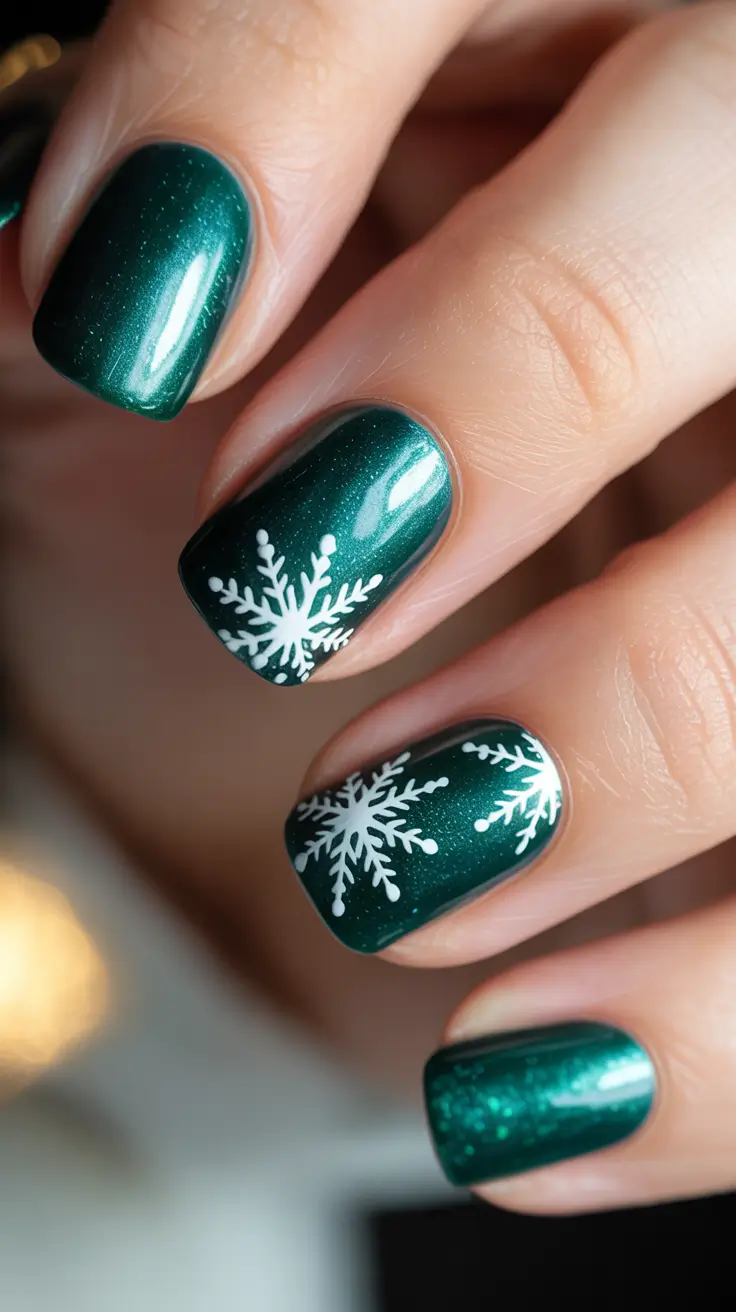 24 Simple Christmas Nails Ideas 2025 to Inspire Your Festive Manicure