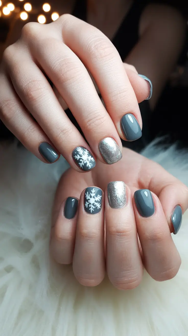 24 Trendy Simple Winter Nail Ideas 2025–2026 for a Cozy, Stylish Look