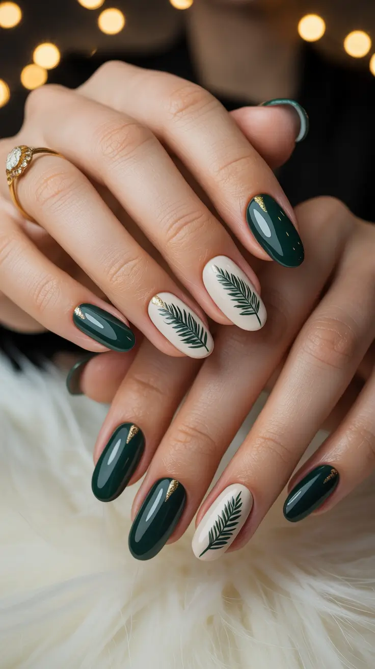 23 Green Winter Nails Ideas 2025–2026: Elegant, Cozy, and On-Trend Manicures to Try This Season