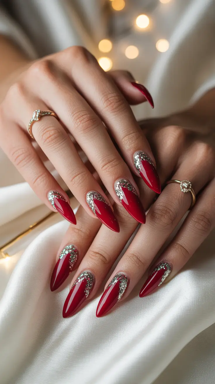 23 Red Winter Nails Ideas 2025–2026: Elegant, Festive & Timeless Manicure Trends