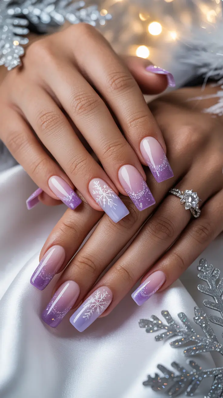 24 Stunning Coffin Winter Nails Design and Color Ideas 2025–2026 for a Chic Seasonal Look