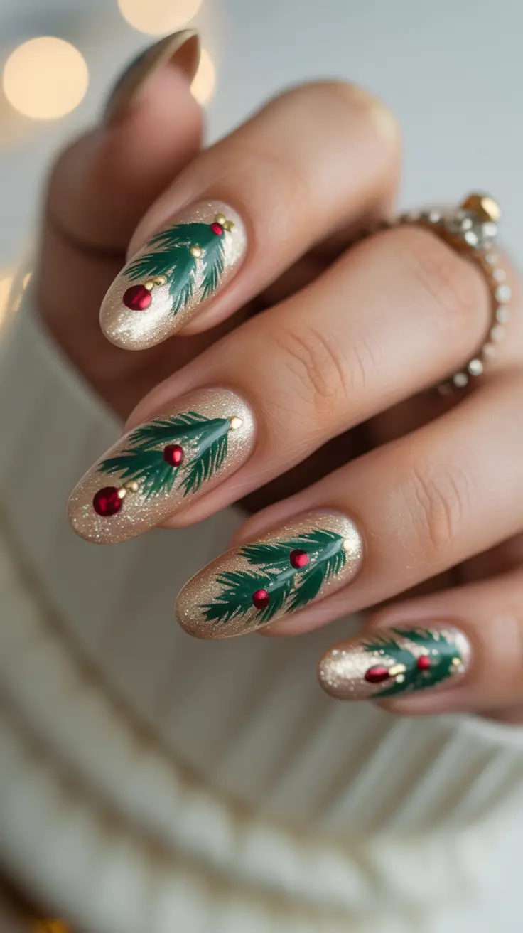 24 Christmas Tree Nails Ideas 2025: Festive, Chic & Totally Wearable Holiday Manicures