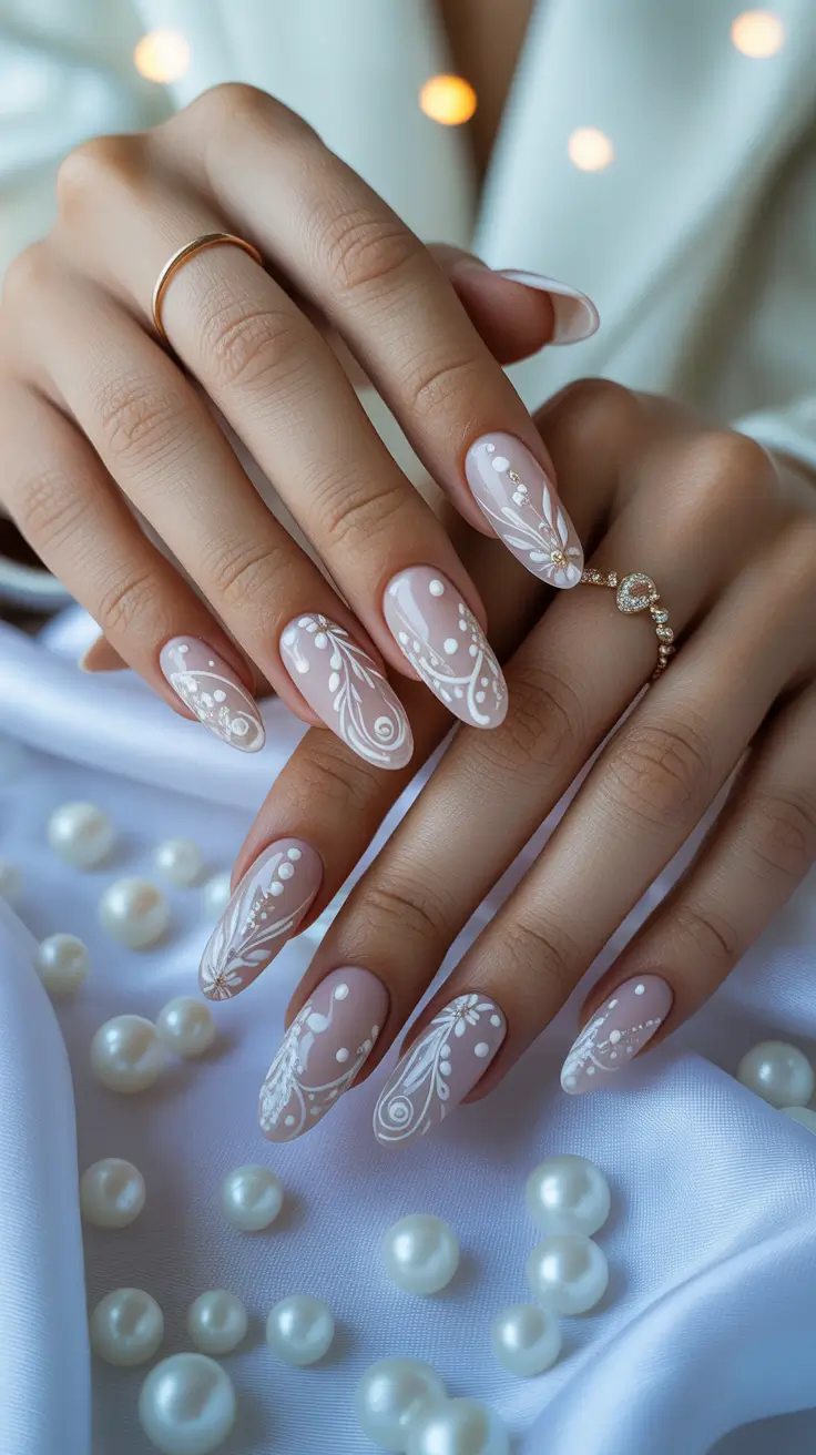 25 White Christmas Nails Ideas 2025: Elegant Winter Nail Designs to Shine This Holiday Season