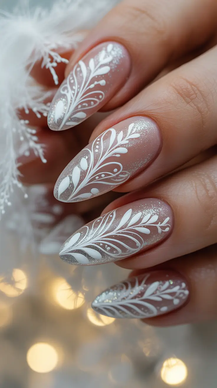 25 Pretty Winter Nails 2025–2026: Chic, Cozy, and Sparkling Manicure Ideas for the Cold Season