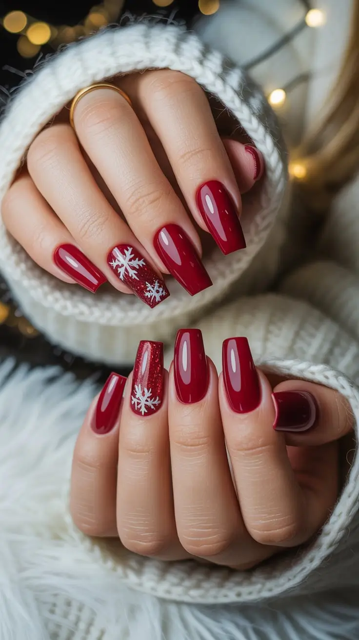 24 Trendy Simple Winter Nail Ideas 2025–2026 for a Cozy, Stylish Look