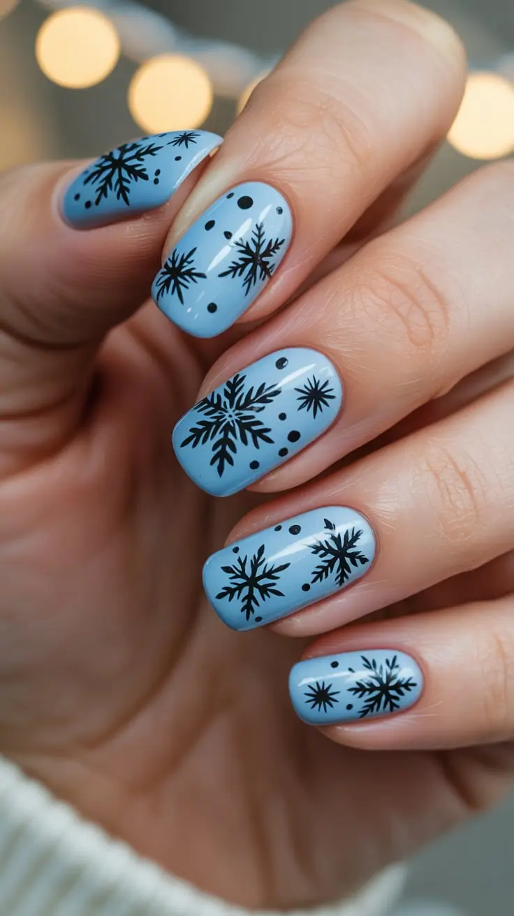 24 Blue Winter Nails 2025–2026: Chic Manicure Ideas for a Frosty Season