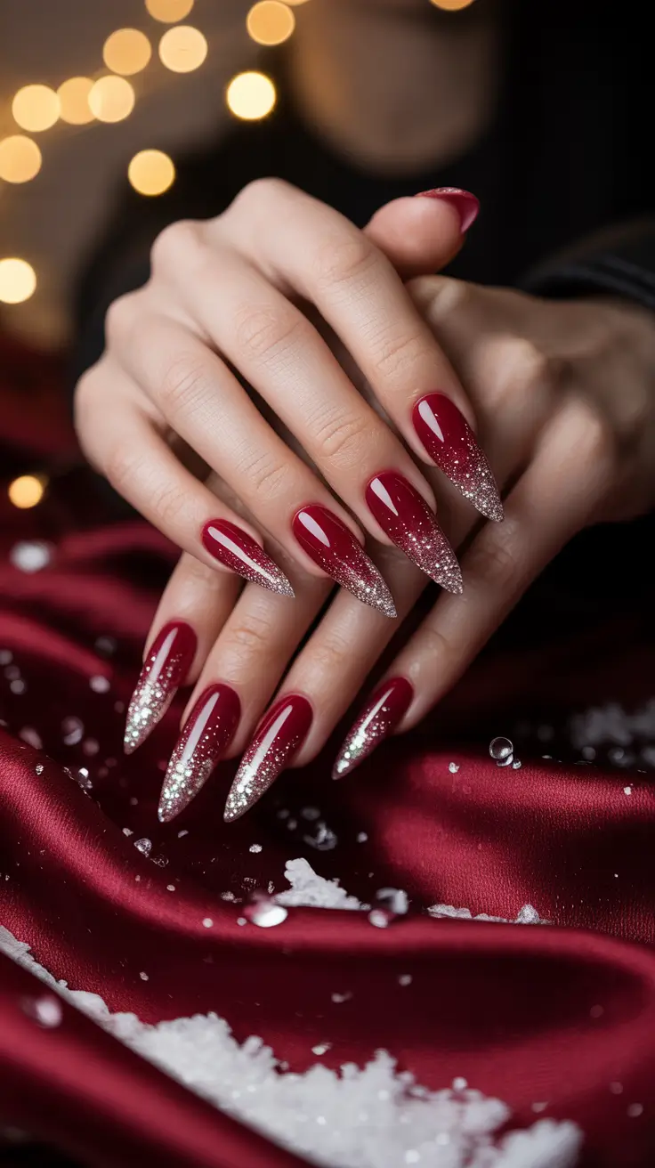 23 Red Winter Nails Ideas 2025–2026: Elegant, Festive & Timeless Manicure Trends