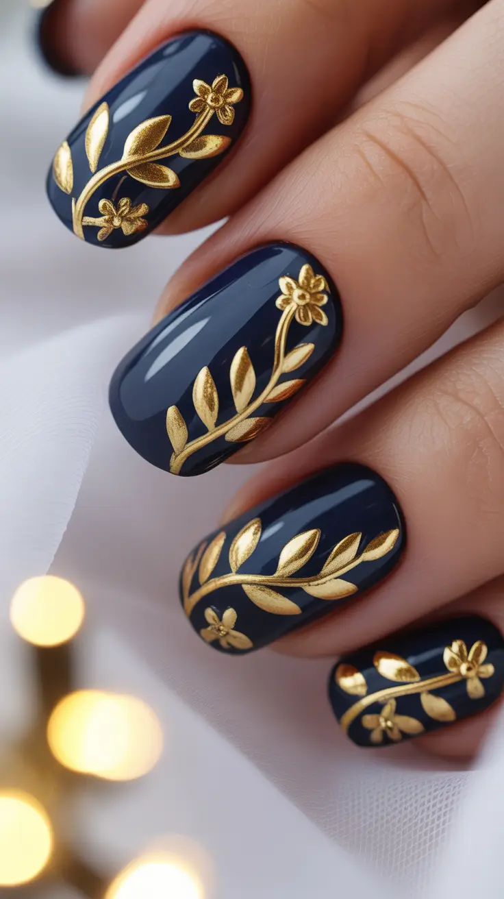 23 Blue Christmas Nails Ideas 2025 That Will Make Your Holiday Look Sparkle