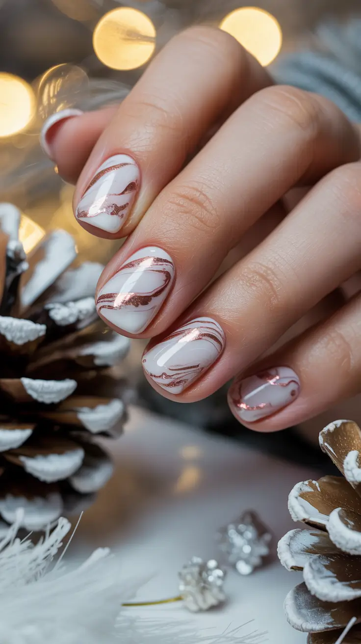 Chic in the Cold: 24 Short Winter Nail Designs & Colors to Warm Up 2025–2026