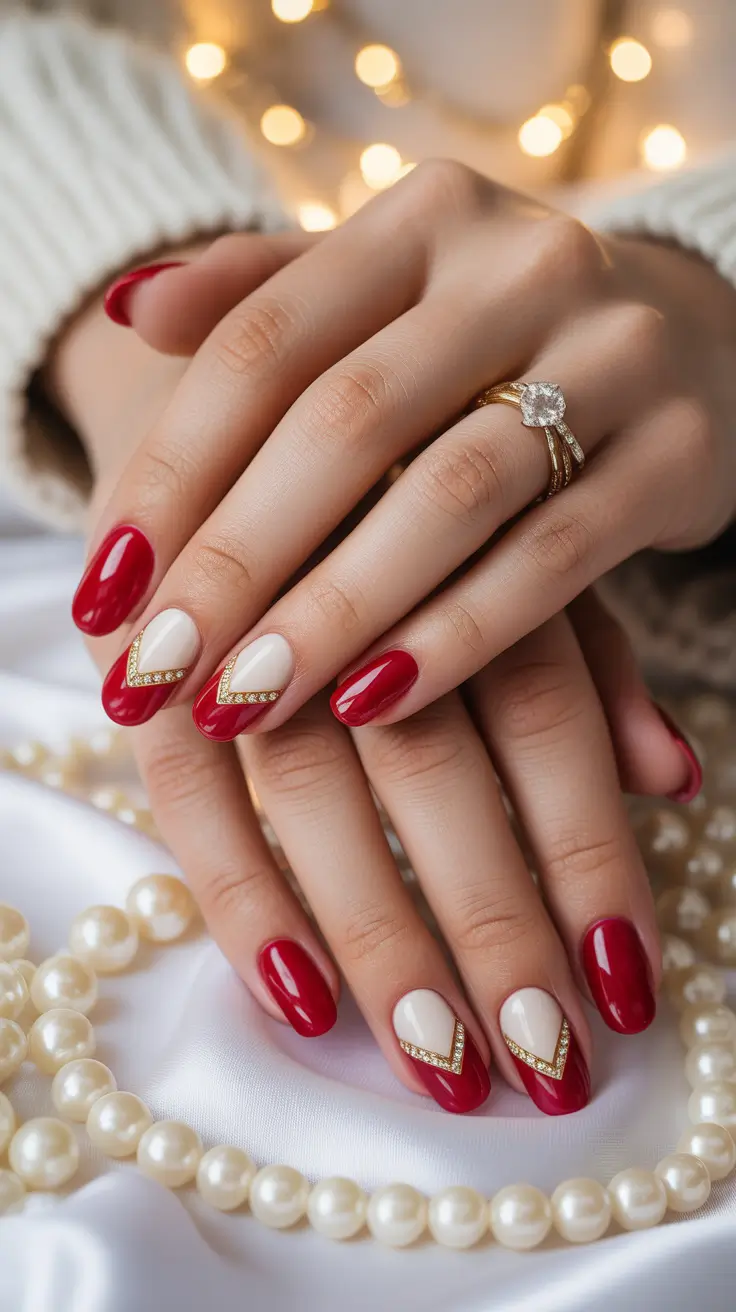 24 Red Christmas Nails Ideas 2025: Festive and Glamorous Holiday Manicures to Try This Season