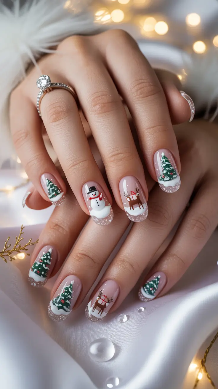 22 Christmas Nail Art Ideas 2025: Festive, Chic & Trendy Holiday Manicures